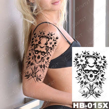 Load image into Gallery viewer, Different Stylish Waterproof Temporary Tattoo Sticker Heart Knife Angel Makeup Tattoos For Women Men
