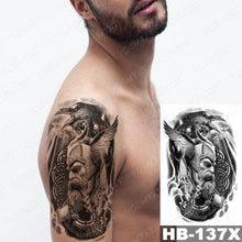 Load image into Gallery viewer, Different Stylish Waterproof Temporary Tattoo Sticker Heart Knife Angel Makeup Tattoos For Women Men
