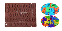 Load image into Gallery viewer, Digit Silicone Chocolate Mold Non-Stick Cake Mould Jelly Candy 3D Molds Kitchen Accessories Reusable Baking Tools Silicone Letter Mold And Number Candy Molds

