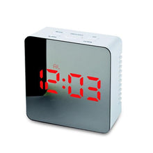 Load image into Gallery viewer, Digital Alarm Clock Alarm Clocks Adjustable Volume Alarm Clock for Bedroom Electronic 7 Inch Number Desktop Alarm Clocks For Kids Bedroom LED Screen  for Kids Bedroom Temperature Snooze Function Desk Table Clock LED Clock Electronic Watch Table
