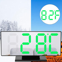 Load image into Gallery viewer, Digital Alarm Clock Alarm Clocks Adjustable Volume Alarm Clock for Bedroom Electronic 7 Inch Number Desktop Alarm Clocks For Kids Bedroom LED Screen  for Kids Bedroom Temperature Snooze Function Desk Table Clock LED Clock Electronic Watch Table
