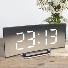 Load image into Gallery viewer, Digital Alarm Clock Alarm Clocks Adjustable Volume Alarm Clock for Bedroom Electronic 7 Inch Number Desktop Alarm Clocks For Kids Bedroom LED Screen  for Kids Bedroom Temperature Snooze Function Desk Table Clock LED Clock Electronic Watch Table
