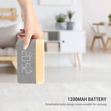 Load image into Gallery viewer, Digital Alarm Clock with Wireless Charging
