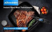 Load image into Gallery viewer, Digital Kitchen Food Thermometer For Meat Water Milk Cooking Oven Cooking Food Min Max Thermometer Magnetic Waterproof with Backlight for Adults Kitchen Grill Steak Out Food Probe BBQ Electronic Oven Thermometer Kitchen Tools
