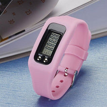 Load image into Gallery viewer, Digital LCD Pedometer Run Step Walking Distance Calorie Counter Sport Watch Fitness Watch Pedometer Watch With Steps Calories Counter Sleep Tracker For Men Women
