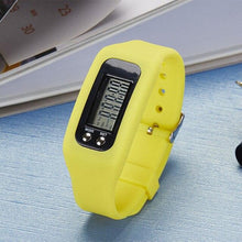 Load image into Gallery viewer, Digital LCD Pedometer Run Step Walking Distance Calorie Counter Sport Watch Fitness Watch Pedometer Watch With Steps Calories Counter Sleep Tracker For Men Women
