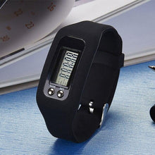 Load image into Gallery viewer, Digital LCD Pedometer Run Step Walking Distance Calorie Counter Sport Watch Fitness Watch Pedometer Watch With Steps Calories Counter Sleep Tracker For Men Women
