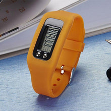 Load image into Gallery viewer, Digital LCD Pedometer Run Step Walking Distance Calorie Counter Sport Watch Fitness Watch Pedometer Watch With Steps Calories Counter Sleep Tracker For Men Women
