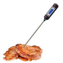 Load image into Gallery viewer, Digital Meat Thermometer Cooking Digital Candy Cooking Thermometer Kitchen Cooking Thermometer Instant Read for BBQ Grill Oil Milk Bath Water Deep Fry Food Kitchen BBQ Probe Water Milk Oil Liquid Oven Digital Temperature Sensor Meter Home
