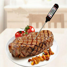 Load image into Gallery viewer, Digital Meat Thermometer Cooking Digital Candy Cooking Thermometer Kitchen Cooking Thermometer Instant Read for BBQ Grill Oil Milk Bath Water Deep Fry Food Kitchen BBQ Probe Water Milk Oil Liquid Oven Digital Temperature Sensor Meter Home

