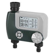Load image into Gallery viewer, Digital Programmable Sprinkler Timer with 2 Outlet Zones
