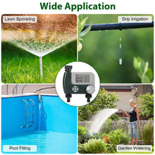 Load image into Gallery viewer, Digital Programmable Sprinkler Timer with 2 Outlet Zones
