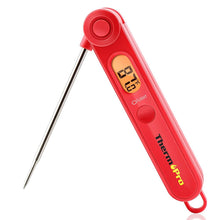 Load image into Gallery viewer, Digital Read Meat Thermometer Best Waterproof Thermometer for Kitchen Cooking Food BBQ Grill And Oil Deep Fry Candy  Kitchen Cooking Food Thermometer With Backlight Magnet For Deep Fry Grill Smoker Thermometer
