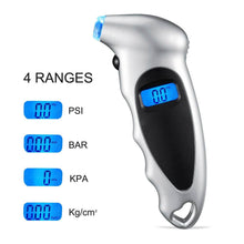 Load image into Gallery viewer, Digital Tire Pressure Gauge 150 PSI 4 Settings
