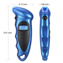 Load image into Gallery viewer, Digital Tire Pressure Gauge 150 PSI 4 Settings
