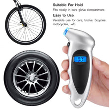 Load image into Gallery viewer, Digital Tire Pressure Gauge 150 PSI 4 Settings
