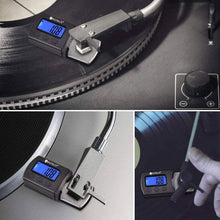 Load image into Gallery viewer, Digital Turntable Stylus Force Scale Gauge 0.01g/5.00g Blue LCD Backlight for Tonearm Phono Cartridge
