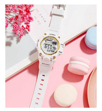 Load image into Gallery viewer, Digital Watches For Women School Girl Student  Transparent Color Water Resistent Silicone Strap Stopwatch Alarm Countdown Dual Time Ultra Super Wide-Angle Display Digital Wrist Watches For Men Women
