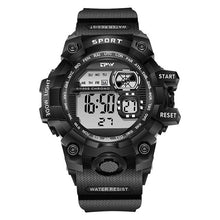 Load image into Gallery viewer, Digital Watches For Women School Girl Student  Transparent Color Water Resistent Silicone Strap Stopwatch Alarm Countdown Dual Time Ultra Super Wide-Angle Display Digital Wrist Watches For Men Women
