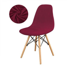Load image into Gallery viewer, Dining Chair Cover Lounge Armless Chair Protector Stretchable Slipcovers for Dining Room Living Room Seat Cover For Shell Chair Washable Removable Armless Shell Chair Cover And Home Hotel Slipcover Seat Case
