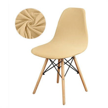Load image into Gallery viewer, Dining Chair Cover Lounge Armless Chair Protector Stretchable Slipcovers for Dining Room Living Room Seat Cover For Shell Chair Washable Removable Armless Shell Chair Cover And Home Hotel Slipcover Seat Case
