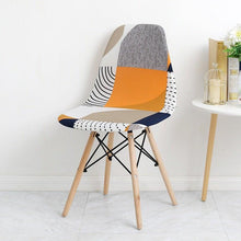 Load image into Gallery viewer, Dining Chair Cover Lounge Armless Chair Protector Stretchable Slipcovers for Dining Room Living Room Seat Cover For Shell Chair Washable Removable Armless Shell Chair Cover And Home Hotel Slipcover Seat Case
