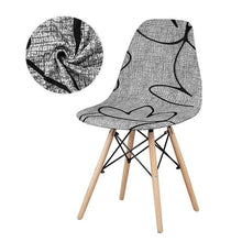 Load image into Gallery viewer, Dining Chair Cover Lounge Armless Chair Protector Stretchable Slipcovers for Dining Room Living Room Seat Cover For Shell Chair Washable Removable Armless Shell Chair Cover And Home Hotel Slipcover Seat Case
