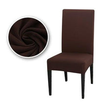Load image into Gallery viewer, Dining Chair Covers Stretch Chair Covers Parsons Chair Slipcover Removable Anti Dirty Seat Chair Cover Spandex Kitchen Cover for Banquet Wedding Dinner Restaurant house
