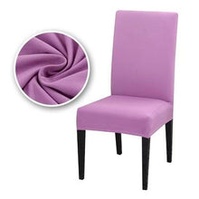 Load image into Gallery viewer, Dining Chair Covers Stretch Chair Covers Parsons Chair Slipcover Removable Anti Dirty Seat Chair Cover Spandex Kitchen Cover for Banquet Wedding Dinner Restaurant house
