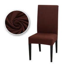 Load image into Gallery viewer, Dining Chair Covers Stretch Chair Covers Parsons Chair Slipcover Removable Anti Dirty Seat Chair Cover Spandex Kitchen Cover for Banquet Wedding Dinner Restaurant house
