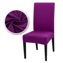 Load image into Gallery viewer, Dining Chair Covers Stretch Chair Covers Parsons Chair Slipcover Removable Anti Dirty Seat Chair Cover Spandex Kitchen Cover for Banquet Wedding Dinner Restaurant house
