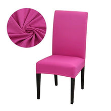 Load image into Gallery viewer, Dining Room Chair Cover Spandex Elastic Stretch Slipcover for Chairs Kitchen Hotel And Anti dirty Washable Removable Armless Shell Chair Cover Dining Room Chair Slipcovers Dining Chair Covers Parsons Chair
