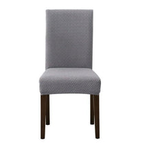 Load image into Gallery viewer, Dining Room Chair Cover Spandex Elastic Stretch Slipcover For Chairs Kitchen Hotel Banquet Sure Fit Home Décor Stretch Short Dining Room Chair One Piece Slipcover Form Fit Polyester/Spandex Machine Washable
