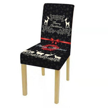 Load image into Gallery viewer, Dining Room Chair Protector Slipcovers Popular New Holiday Universal Size Christmas Printing Chair Cover Stretch Washable Detachable Seat Covers For Hotel Banquet Home Christmas Party
