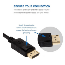 Load image into Gallery viewer, DisplayPort to VGA Adapter Cable Converter Compatible with Computer, Desktop, Laptop, PC, Monitor, Projector.
