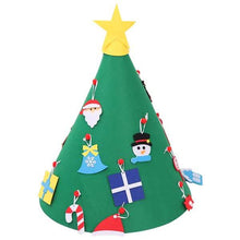 Load image into Gallery viewer, DIY 3D Felt Christmas Tree Upgraded Toddler Christmas Tree
