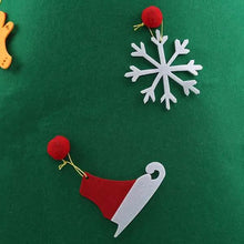 Load image into Gallery viewer, DIY 3D Felt Christmas Tree Upgraded Toddler Christmas Tree
