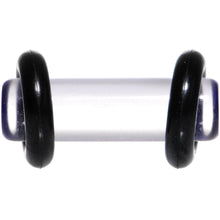 Load image into Gallery viewer, 6G Clear Acrylic Straight Plug Set
