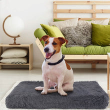 Load image into Gallery viewer, Dog Bed Soft Plush Cushion Cozy Warm Pet Crate Mat Dog Carpet
