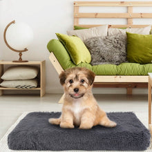Load image into Gallery viewer, Dog Bed Soft Plush Cushion Cozy Warm Pet Crate Mat Dog Carpet
