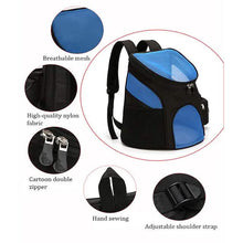 Load image into Gallery viewer, Dog Cat Pets Carrier Bag Travel Backpack

