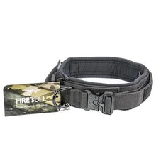 Load image into Gallery viewer, Dog Collar Leash Adjustable Military Nylon Rope Dog Collar Leash Set Adjustable Dog Collars for Medium Large Dogs Durable Pet Collar Nylon Big Dog Collar Training for Medium Large Dogs Accessories
