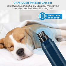 Load image into Gallery viewer, Dog Nail Grinder 2 Speeds Quiet USB Rechargeable
