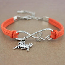 Load image into Gallery viewer, Dog Paws Best Friends Heart Animal Infinity Love Charm Bracelets Women Men Girl Boy Print Bracelet With Love And Infinity Symbol For Women Girls Faux Suede Adjustable Bracelet
