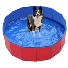 Load image into Gallery viewer, Dog Pool Foldable Dog Swimming Pool Pet Bath Swimming Tub Bathtub Pet Swimming Pool Collapsible Bathing Pool for Dogs Cats Kids Dog Swimming Pool For Large &amp; Small Dogs
