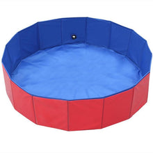 Load image into Gallery viewer, Dog Pool Foldable Dog Swimming Pool Pet Bath Swimming Tub Bathtub Pet Swimming Pool Collapsible Bathing Pool for Dogs Cats Kids Dog Swimming Pool For Large &amp; Small Dogs
