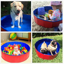 Load image into Gallery viewer, Dog Swimming Pool Foldable Pet Bath Swimming Tub Bathtub Pet Collapsible Bathing Pool for Dogs Cats Kids Big Size Bathing Pool Pet Pool Bathing Tub Outdoor Swimming Pool for Large Small Dogs
