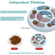 Load image into Gallery viewer, Dogs Food Puzzle Feeder Toys for IQ Training and Mental Enrichment
