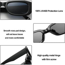 Load image into Gallery viewer, Dollger Retro Fashion Rectangular Sunglasses
