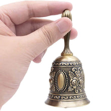 Load image into Gallery viewer, DomeStar Hand Bell Call Bell Brass Wedding Bells
